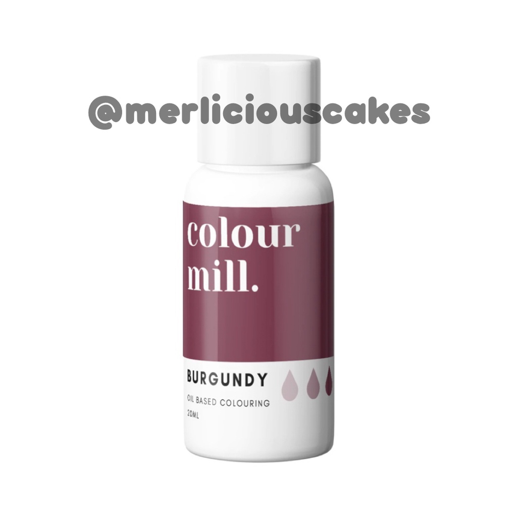 

Colour Mill Burgundy 20 ml Oil Based Colouring