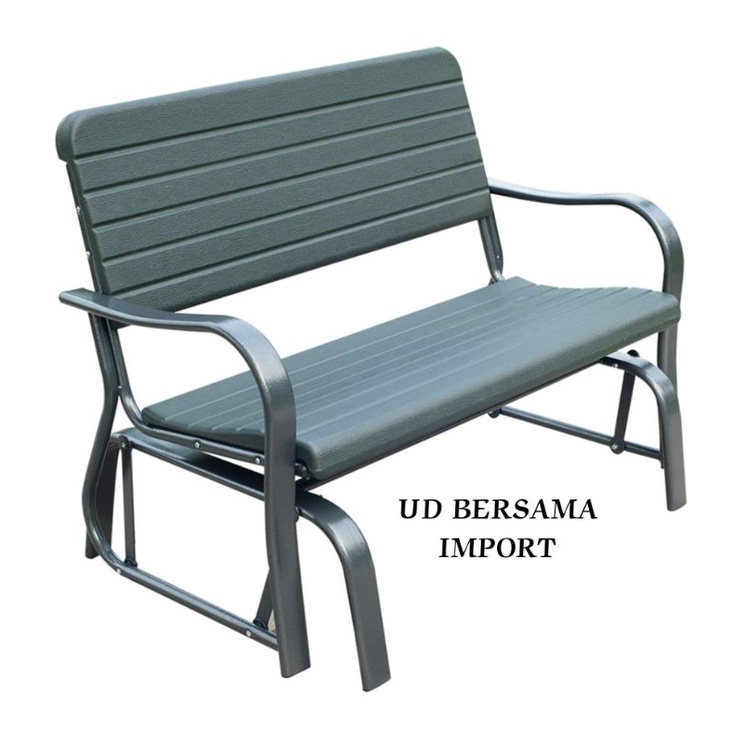 KRISBOW Kursi Goyang Taman 2 Dudukan/Kursi Ayun/Swing Bench Glider