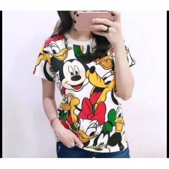 IORA collection - atasan PLUTO PLUTO baju kaos wanita- konveksi tanah abang