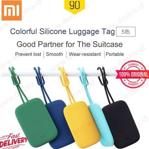 Xiaomi 90FUN Colorful Silicone Luggage Name Tag Koper