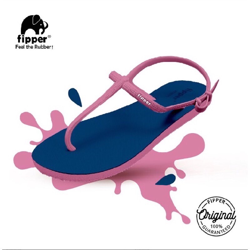 Promo Fipper Strappy Navy Pink