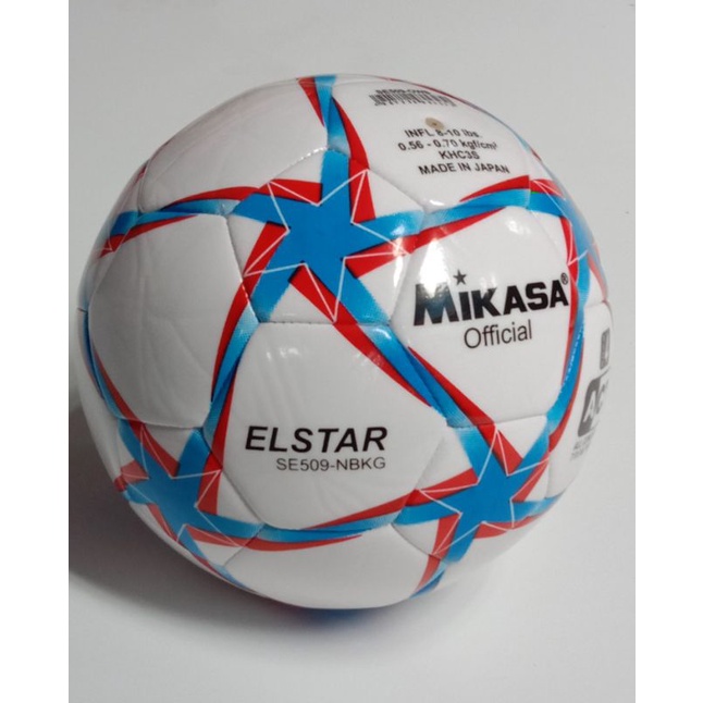 BOLA KAKI NO.4 ( SSB) MIKASA EL STAR IMPOR GRATIS PENTIL & JARING