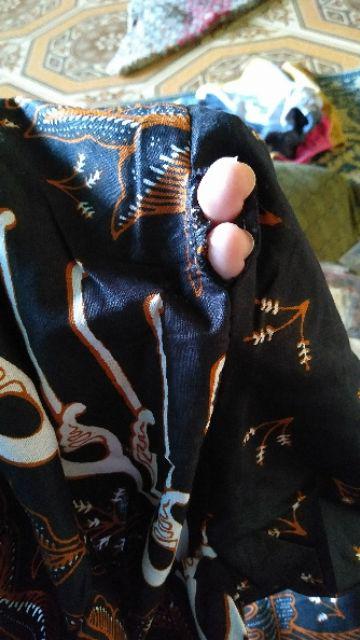 Maura Couple - Sania Ruffle Batik Couple Ori Ndoro Jowi Garansi Termurah Shopee - Batik Modern Solo