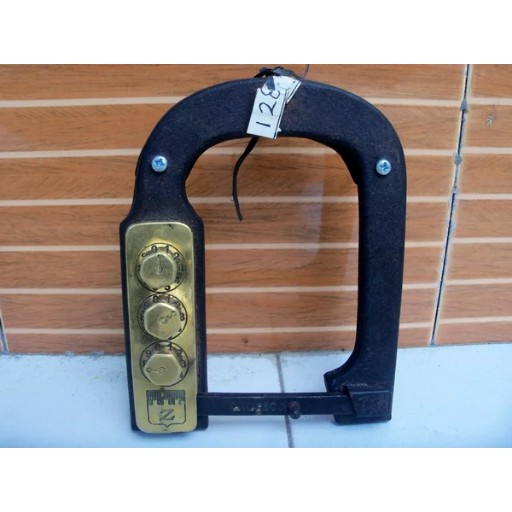 sepeda onthel - kunci onthel merk croesco dengan kode angka unik