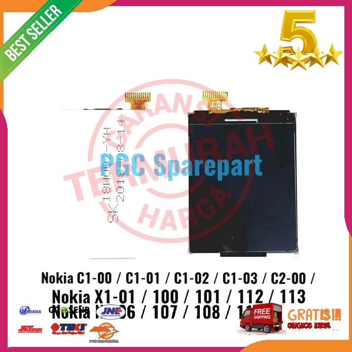 Acc Hp Lcd Nokia C1 00 C1 01 C1 02 C1 03 C2 00 X1 01 100 101 106 107 108 110