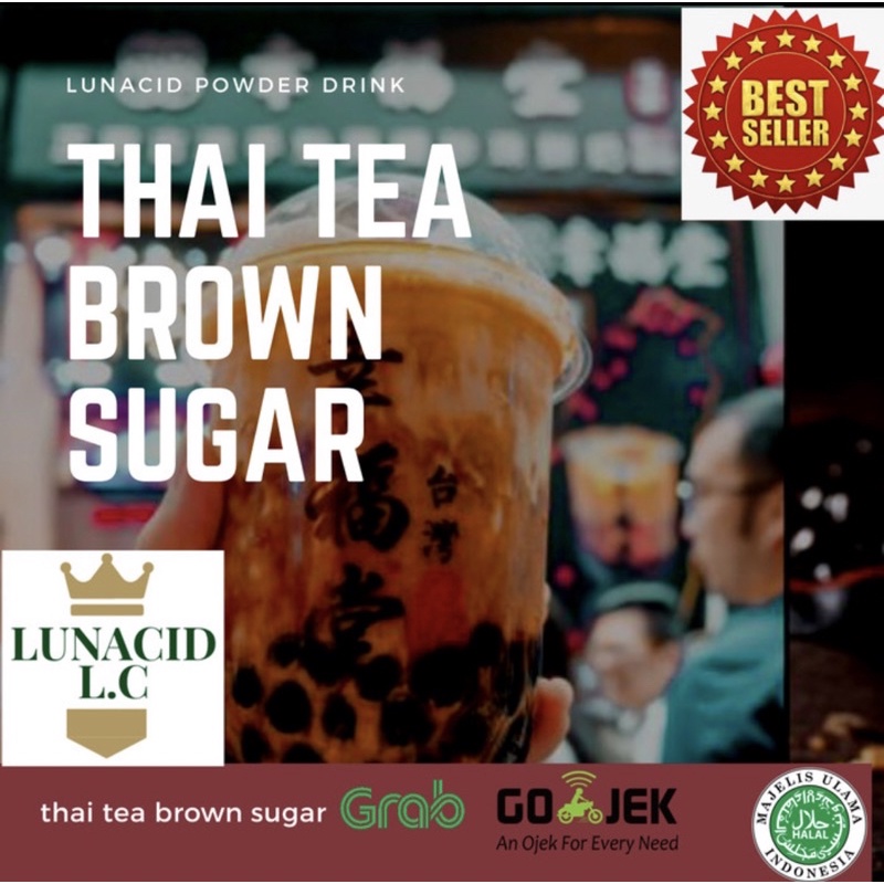 

Bubuk Minuman Thai Tea Brown Sugar / Thai Tea Brown Sugar Powder / Bubuk Brown Sugar / Serbuk Brown Sugar 1 Kg