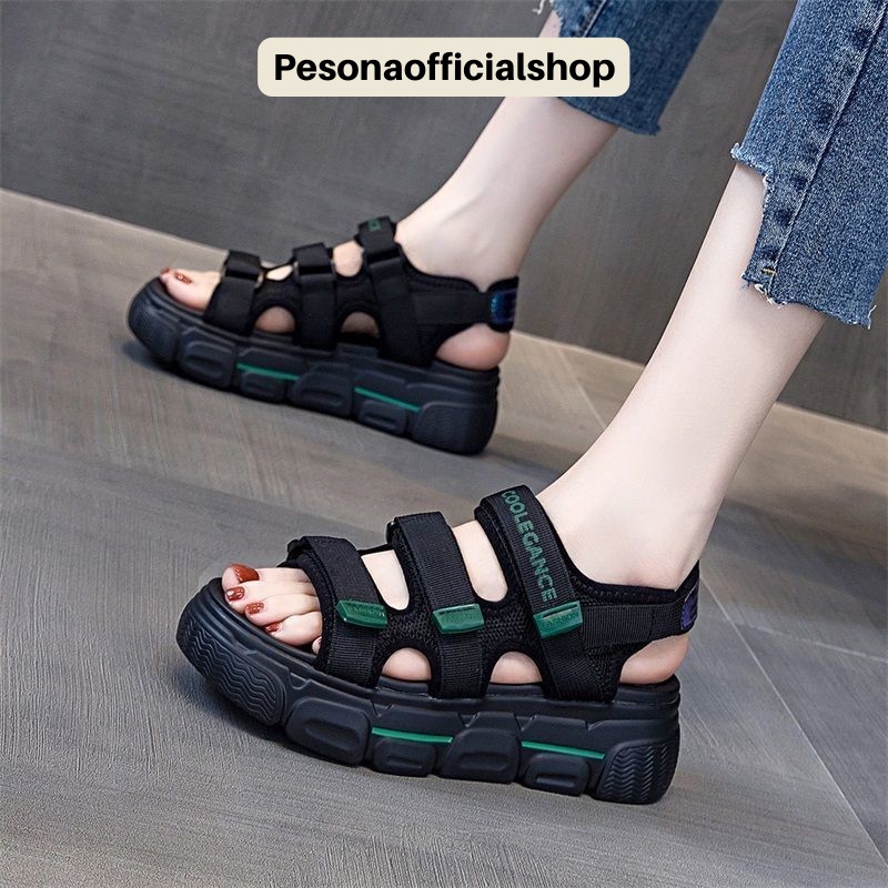 COD POS 6088 Sepatu Sandal Gunung Sandal Tali Strap Wanita Premium