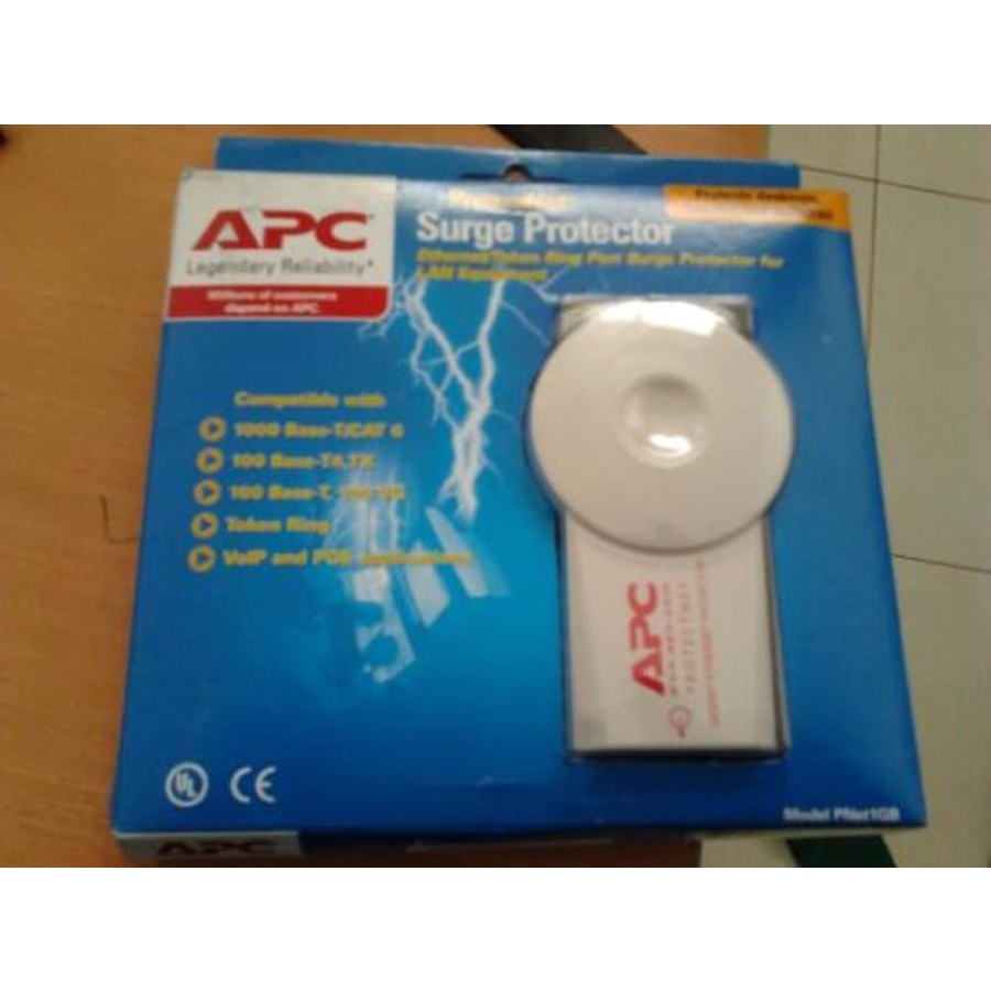 APC PNET1GB Surge Protector Protectnet Lan RJ45 PNET