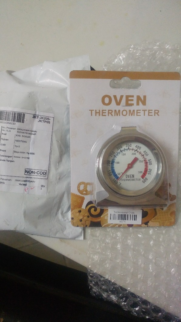 Termometer Oven
