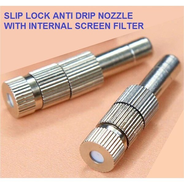 Mist Nozzle 0.3 mm 0.3mm With Anti Drip &amp; Screen Filter Type F03