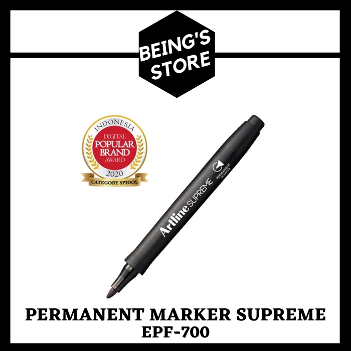 

SPIDOL PERMANEN SUPREME PERMANENT MARKER ARTLINE EPF-700