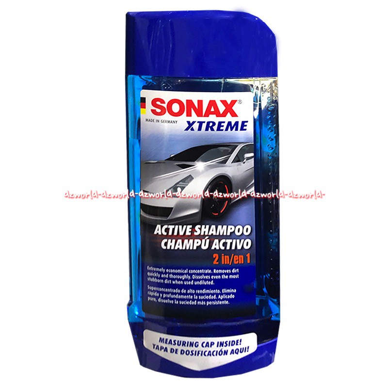 Sonax Xtreme 500ml Active Shampoo 2in1 Sabun Cair Cuci Mobil Sonak