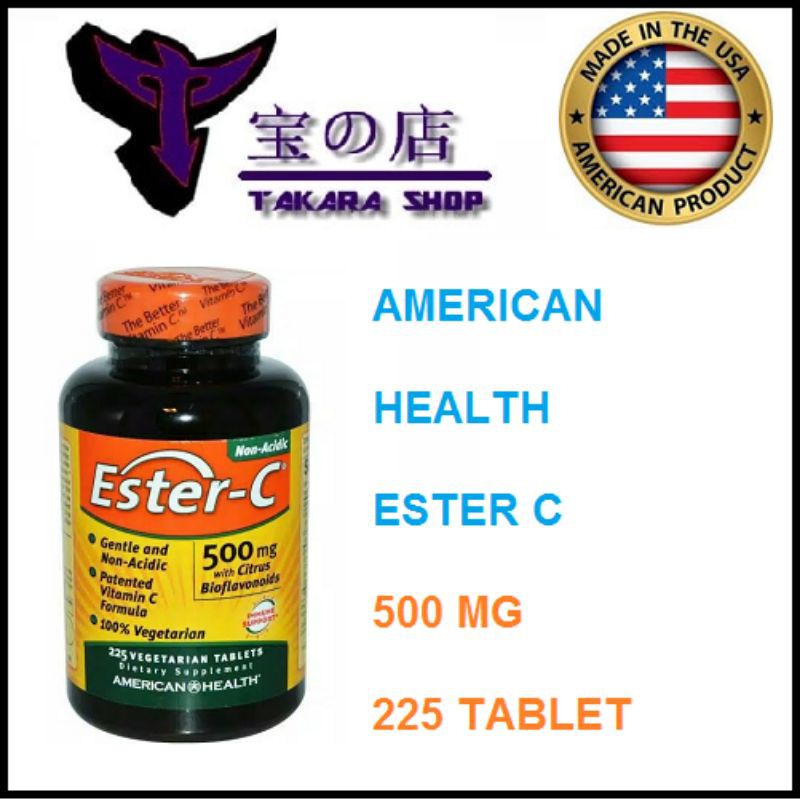American Health Ester-C 500 mg - 225 tablet Vitamin C
