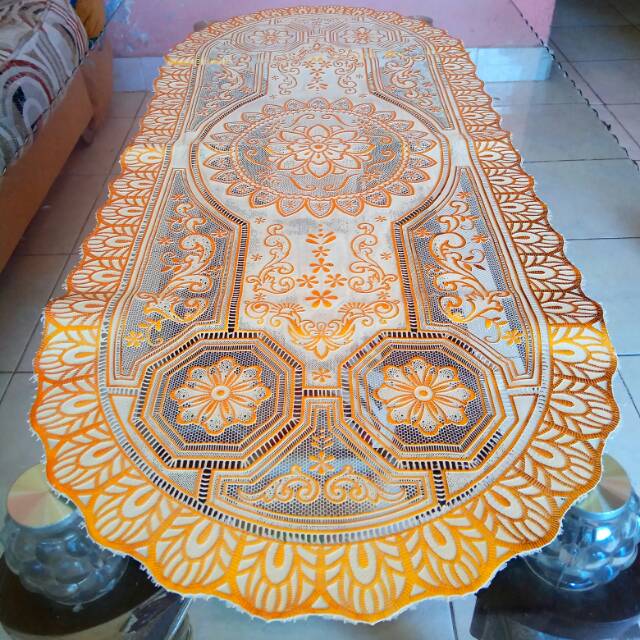 Taplak Meja Tamu Vinyl Oval Shopee Indonesia Taplak Meja Tamu Vinyl Oval Shopee Indonesia