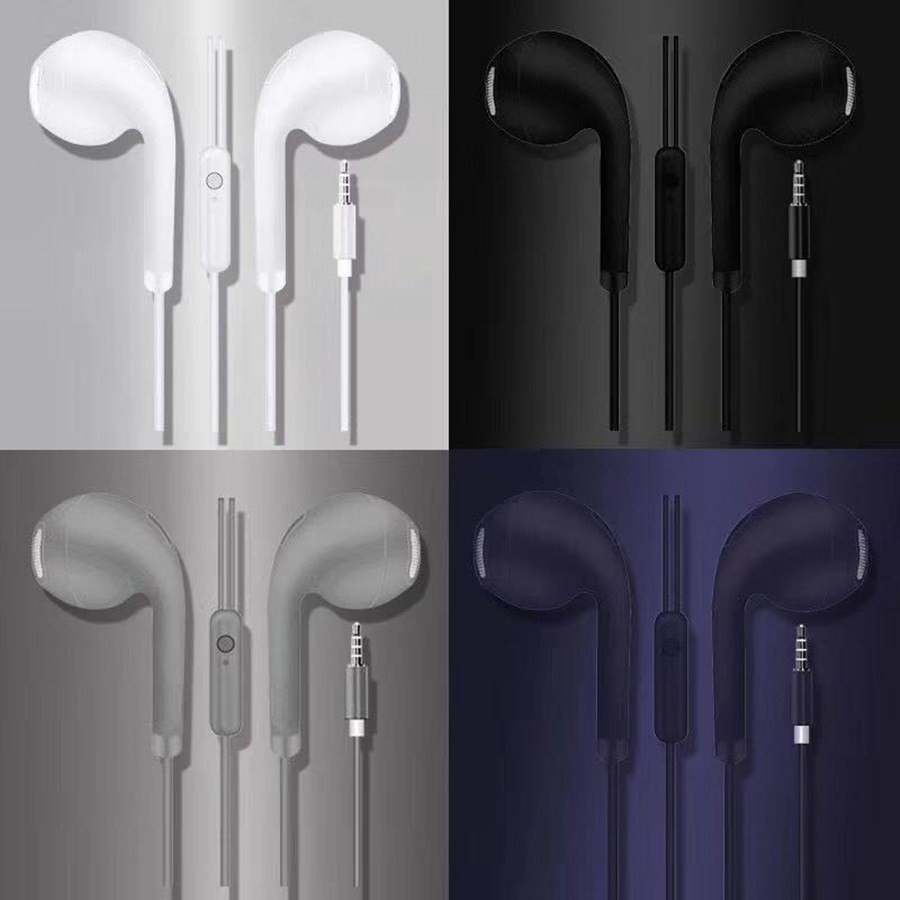 U19 Macaron Color 3.5mm HIFI Headset Over Ear Suara Musik dengan Kabel 1.2m Earphone