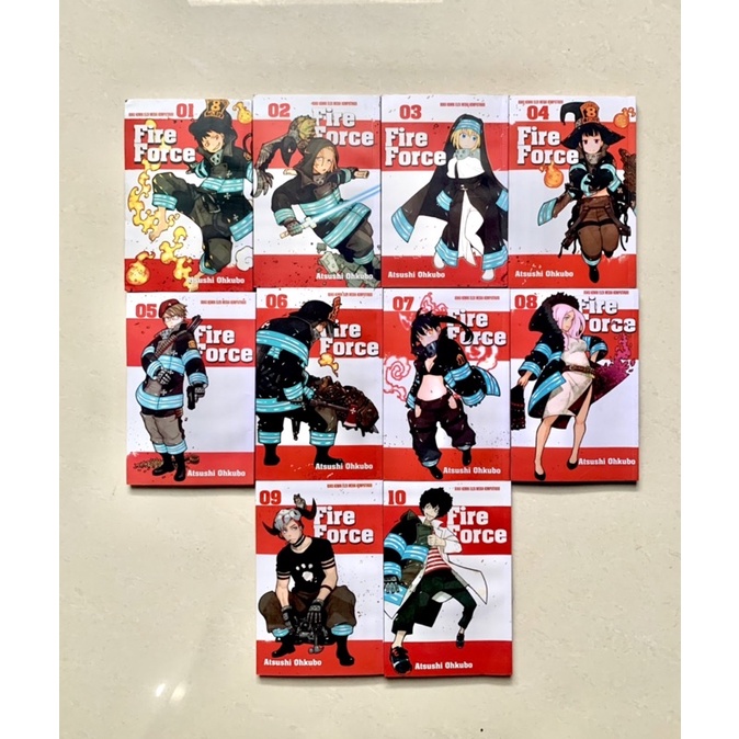 Komik Manga Fire Force 1-10og by Atsushi Ohkubo