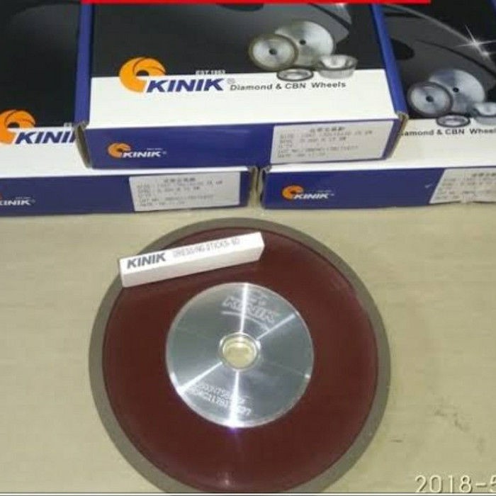 (UT)  KINIK Diamond Grinding Wheel Disc 6 Type 12A2 Kinik D600 N 75 BW