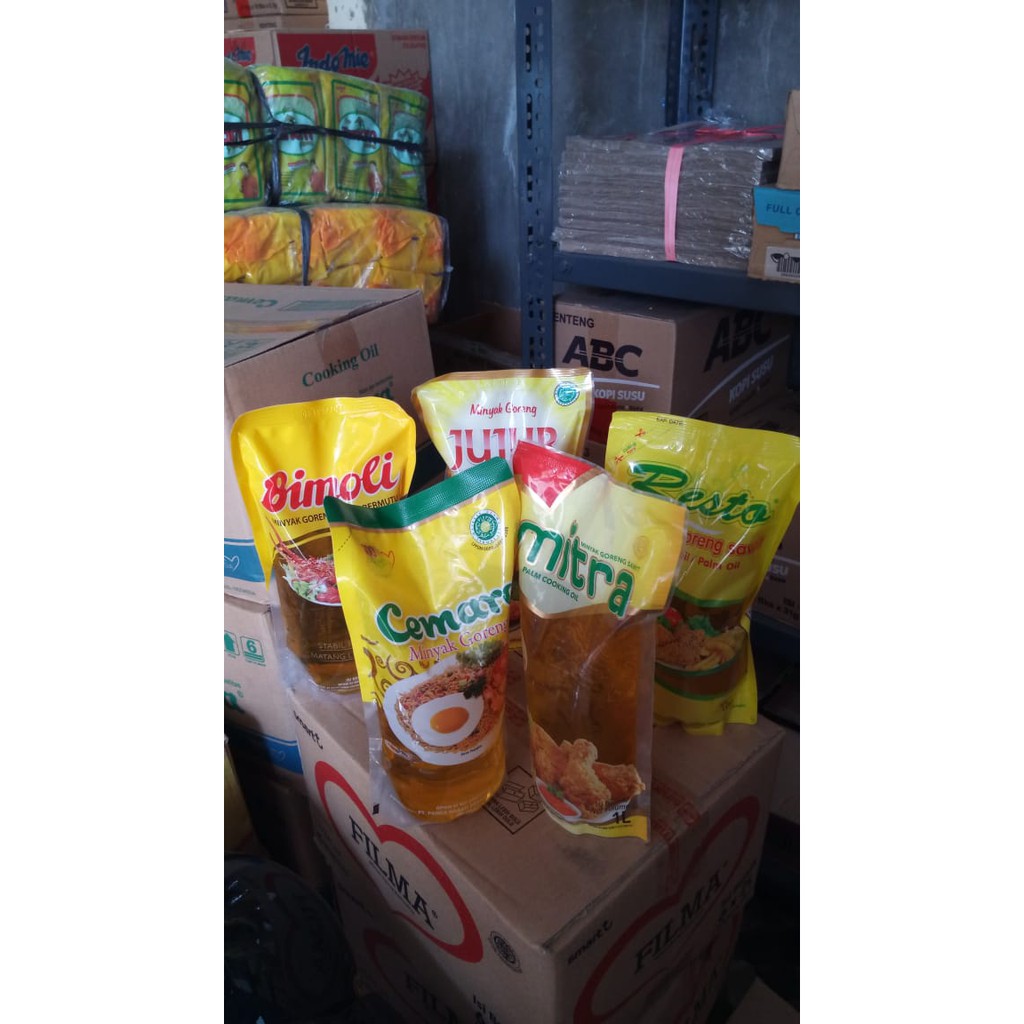 

Minyak Goreng 2 Liter Bimoli / Cemara / Resto / Jujur / Mitra