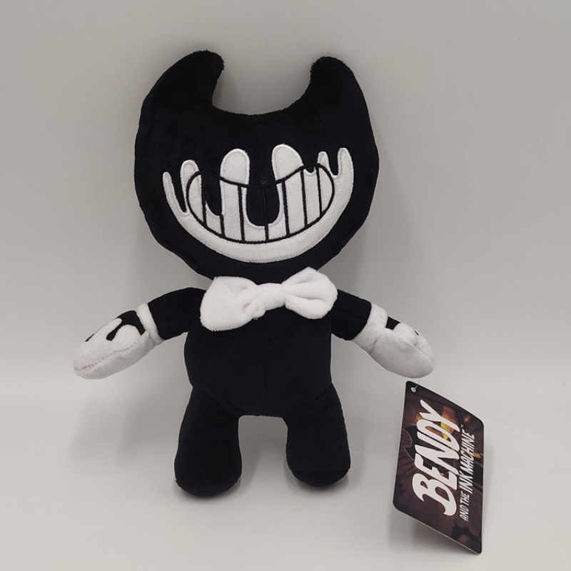 22 New Bendy Cartoon Plush Toys Bandy Games Character Soft Stuffed Animals Boris Horror Dolls for Ki