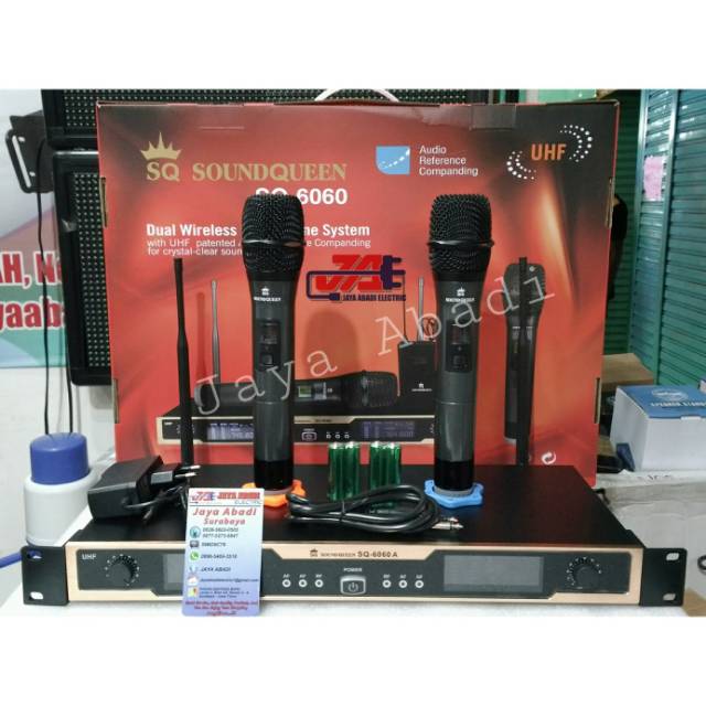Mic Wireless SOUNDQUEEN SQ 6060 A