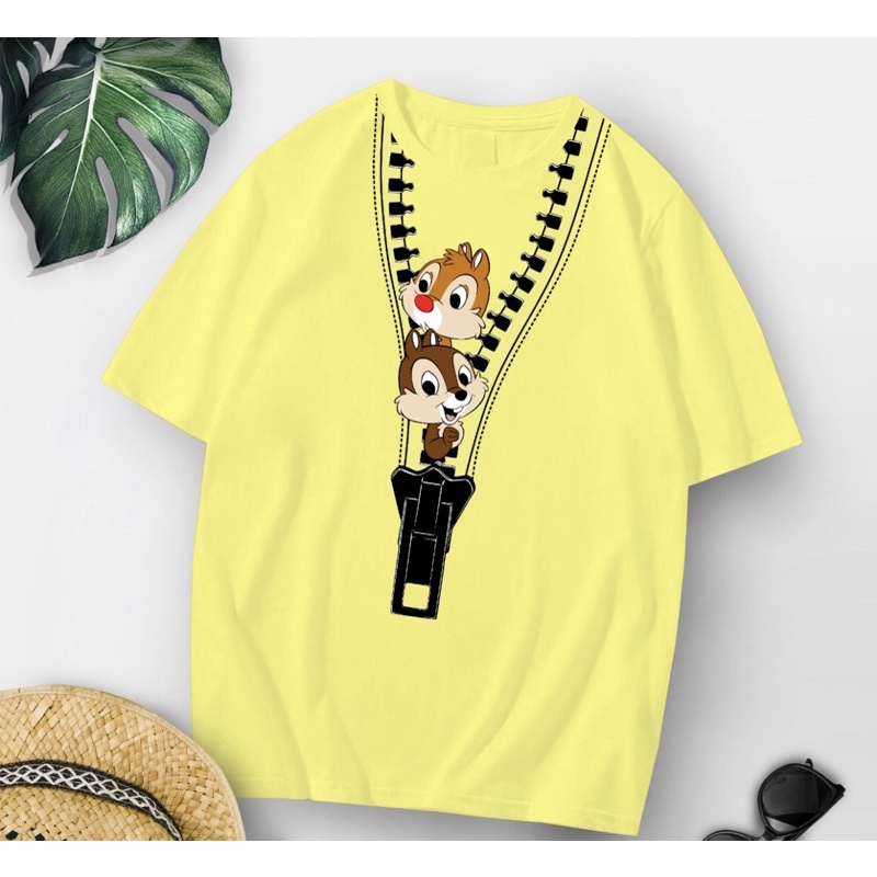 Baju kaos oversize xl tee tshirt cewe wanita dewasa remaja abg motif terbaru-Chipdale