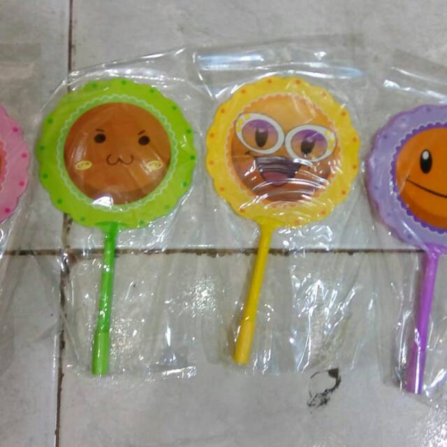 

Pulpen Bentuk Kipas Bulat / Pena Kipas 12pcs