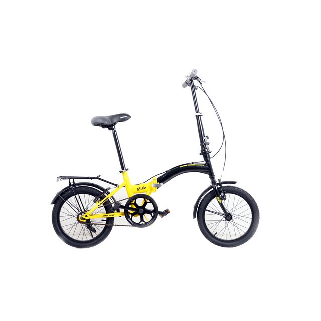 United Bike Sepeda Lipat Folding St 16-01Sp U Stylo16(20)Bk-Yl
