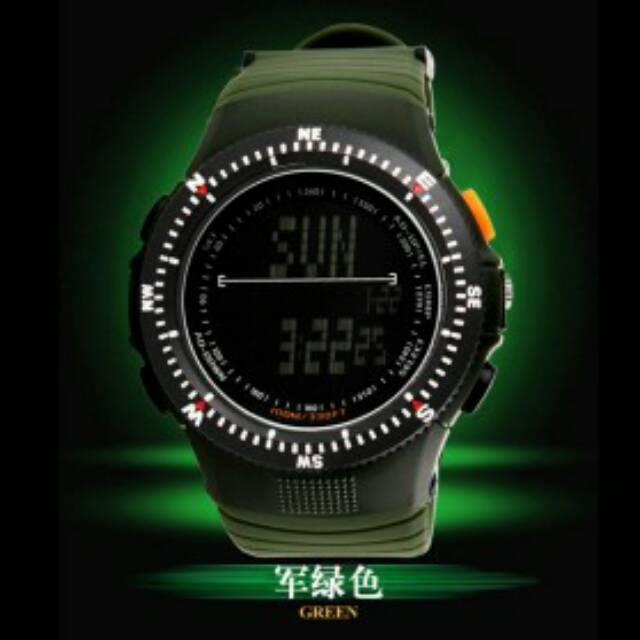 [PROMO] Sport Watch Water Resistant/Waterproof 50m - DG0989