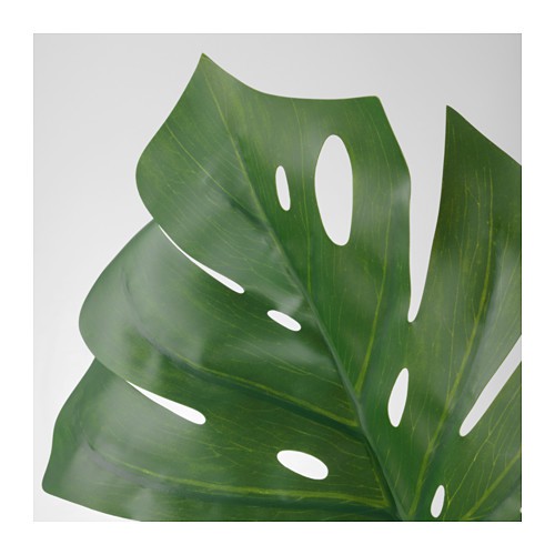 SMYCKA Daun tiruan, monstera/hijau 80 cm