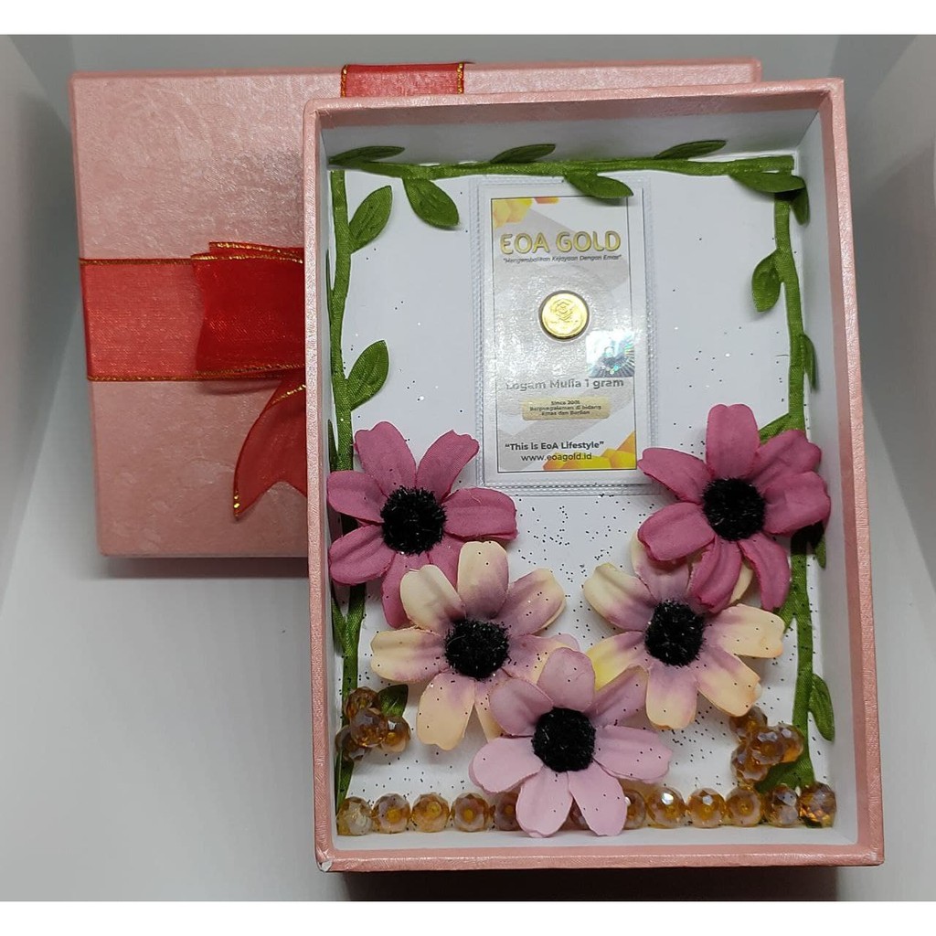 

Kotak Kado Custom 10 x 14 cm Gift Box Decoration | Kotak Kado Emas EOA GOLD