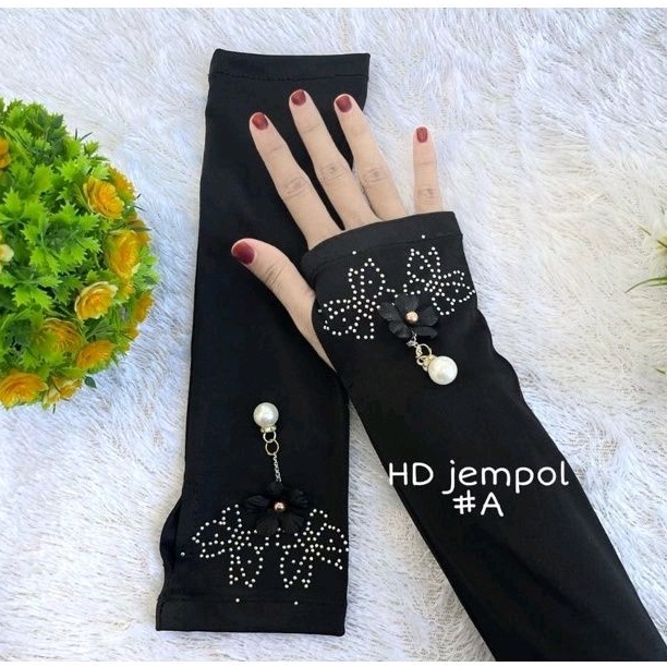 handsock jempol/sarung tangan muslimah