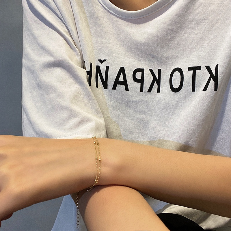 Gelang GL22 S925 Premium Fashion Wanita Korea Gelang Unik Lucu Keren Bagus Banget / Deluna/BB