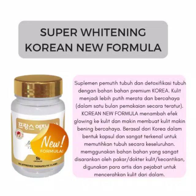 (READY) New Super whitening korean Madmoiselle Madmoisha BEST SELLER