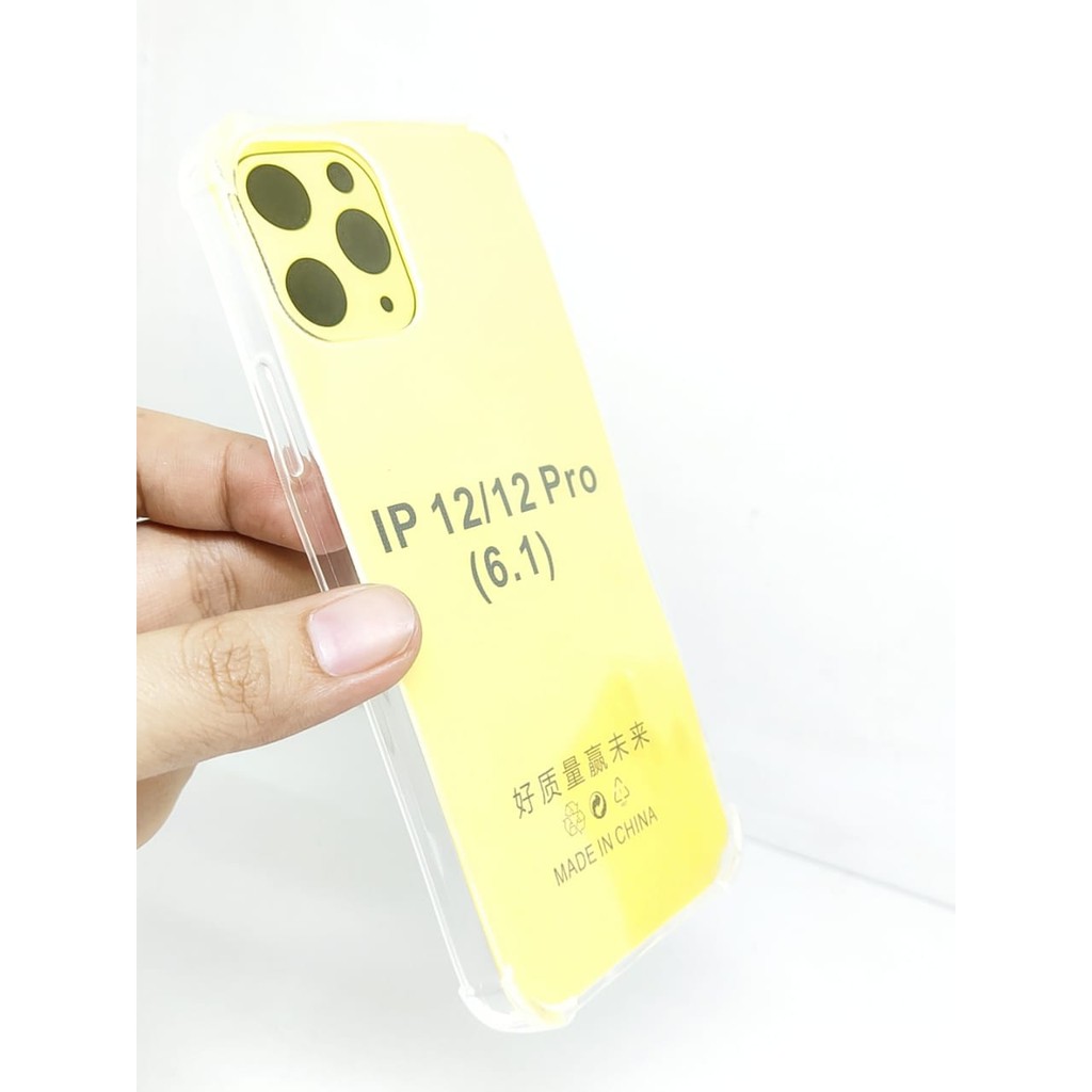 Anti Crack iPhone 12 12 Pro 6.1 inch Soft Case Anti Shock Jelly Tahan Benturan