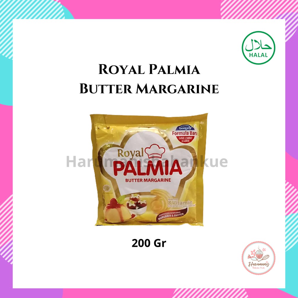 

Palmia Butter Margarine Sachet 200gr