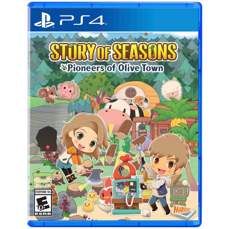 PS4 Story of Seasons Pioneers of Olive Town