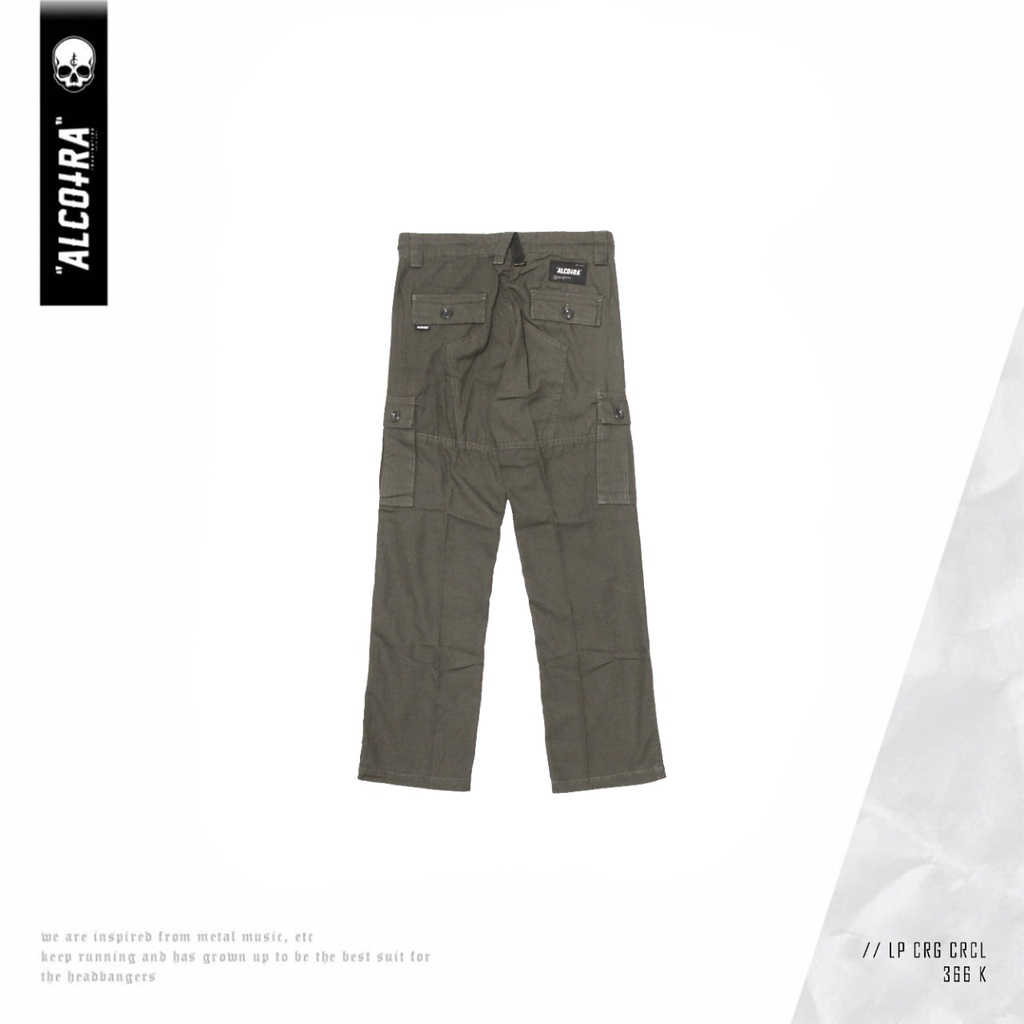 LP CARGO CARCOAL #2 // LONG PANTS CARGO CARCOAL