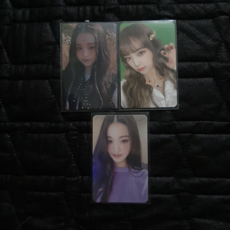 choi yena jang wonyoung izone photocard unreleased benefit one reeler scene 1 3 withdrama pc iz*one