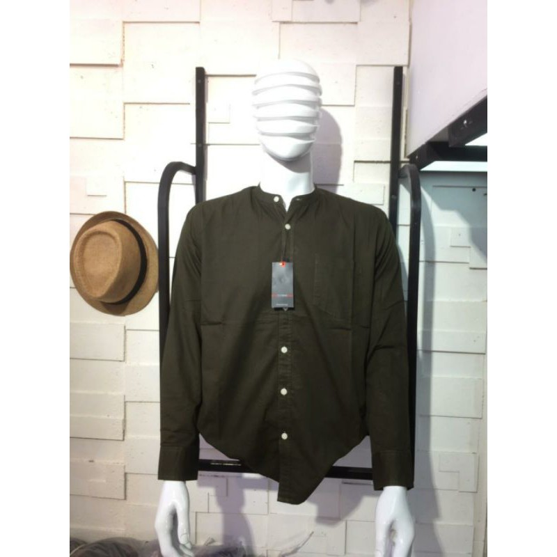 Kemeja kemko polos pria pogman bahan premium