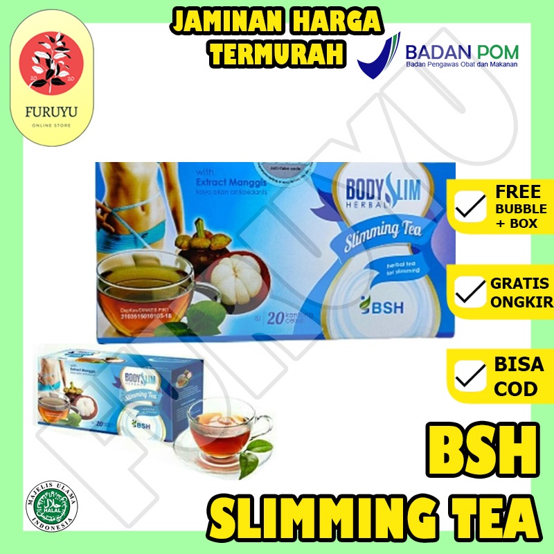 Teh Pelangsing BSH BSH TEH  BSH TEA BODY SLIM HERBAL TEH ORIGINAL