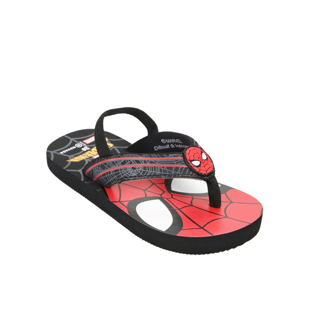 Matahari Marvel  Spider man Sandal  Flat Toddler Anak  Laki 