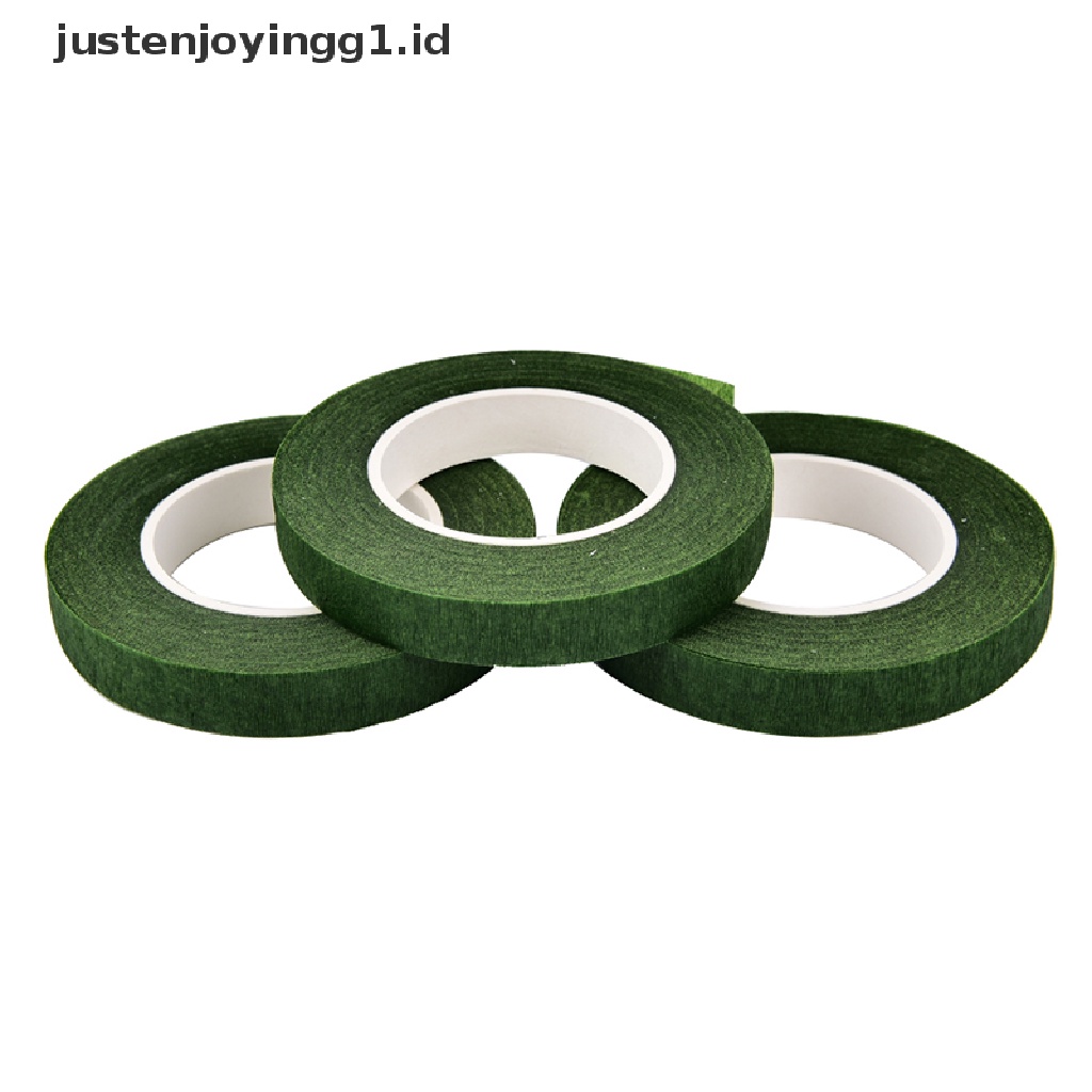 Justenjoyingg1.id / Roll Tape Elastis Anti Air Tahan Lama 12mm Untuk Tangkai Bunga