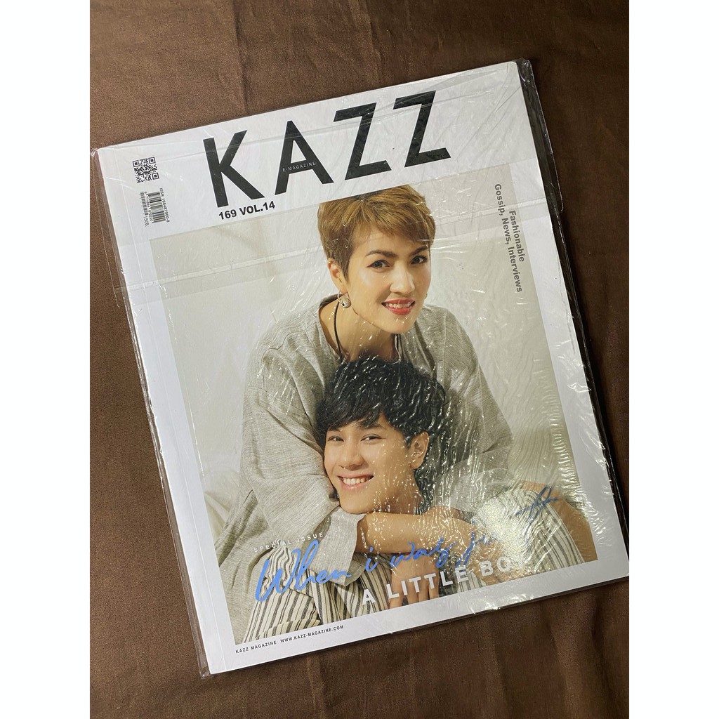 Majalah Kazz No.169 Vol.14 2020 Cover Nanon Korapat Kazz Magazine Thailand