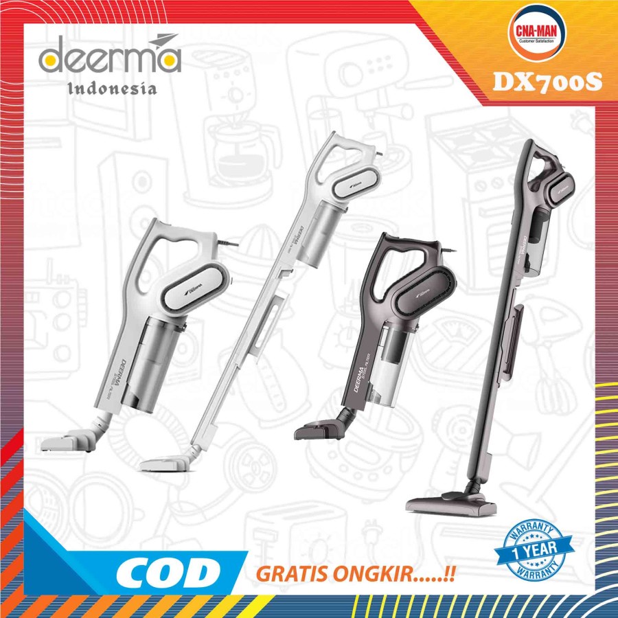 Deerma DX700 DX700S Vacuum Cleaner 2in1 Handheld Penyedot Debu Rumah