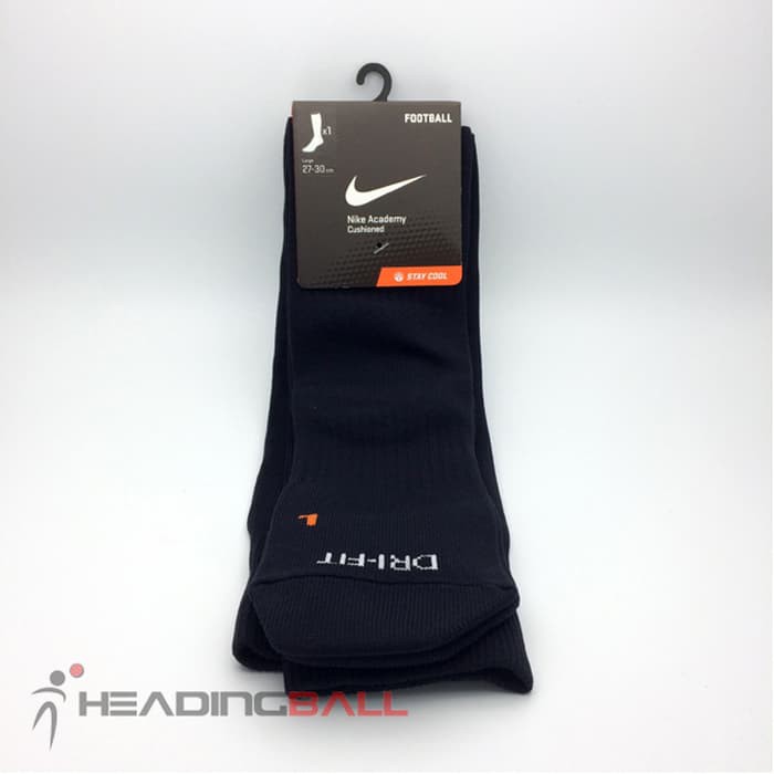 SALE Kaos Kaki Futsal/Bola Nike Academy Ftbll Dri-Fit Sock Black SX4120-001