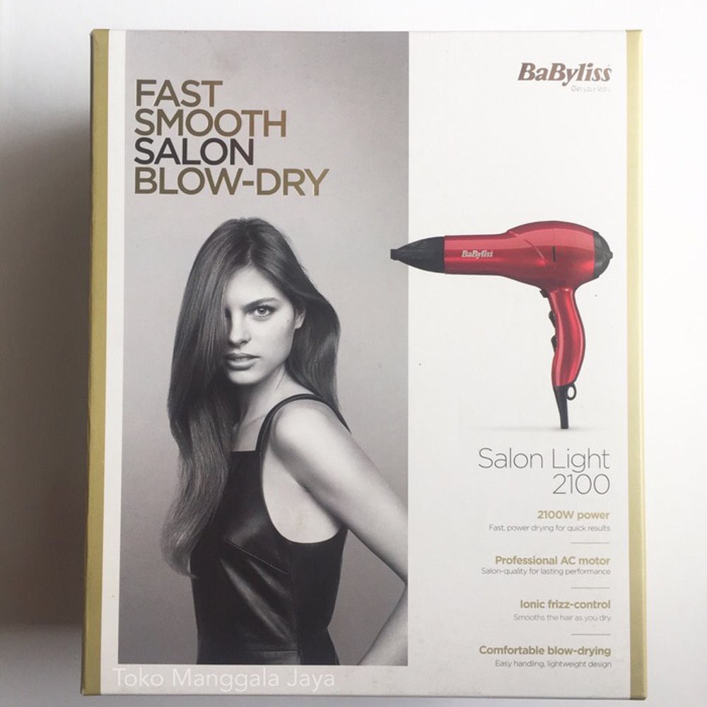 Jual Hair Dryer BaByliss Salon Light 2100 Authentic 100   Garansi Resmi Diskon