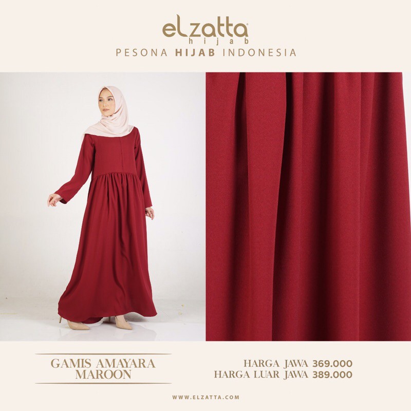 Gamis Amayara Elzatta Hijab Ori Diskon