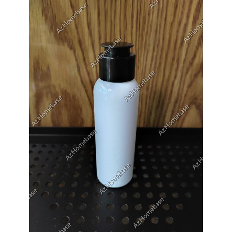 Botol Fliptop 100ml Putih Fliptop Hitam - Botol PET 100 ml Fliptop Jamur - Botol Fliptop Round 100ml