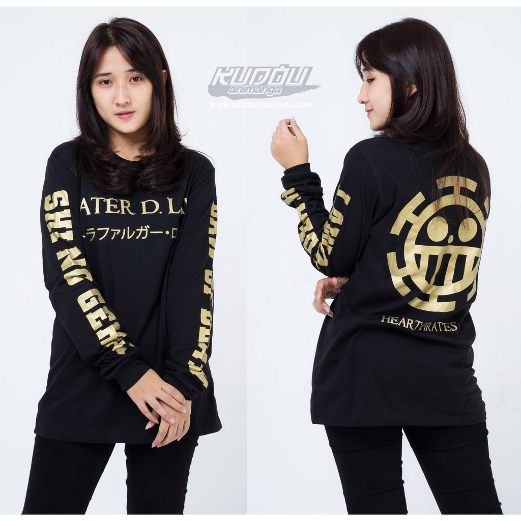 Longsleeve Trafalgar Law Death Gold Onepiece Mugiwara