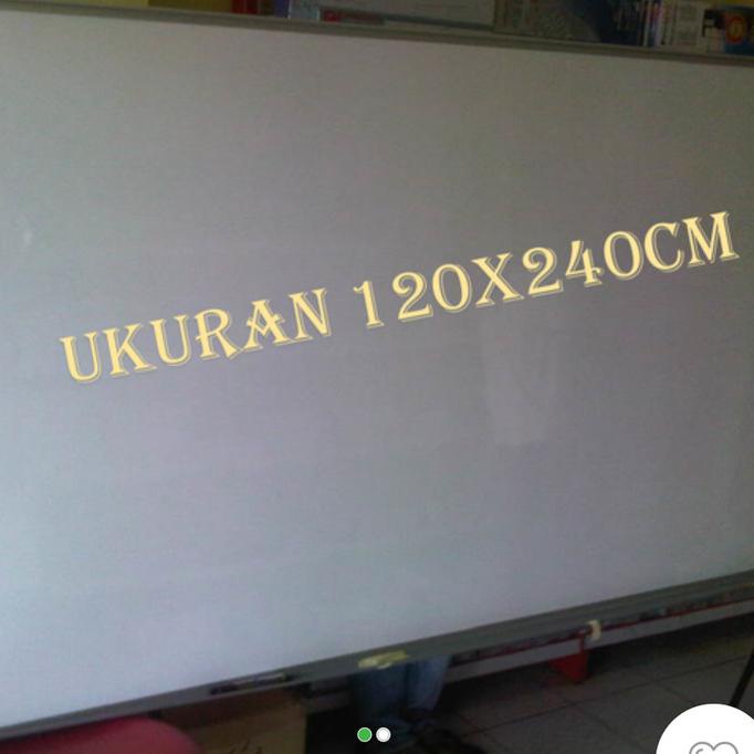 

WHITEBOARD 120 X 240 MAGNET GANTUNG SAKANA ORIGINAL